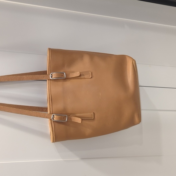 Vintage Coach Legacy Bucket Bag #9803 In Camel - Picture 3 of 15